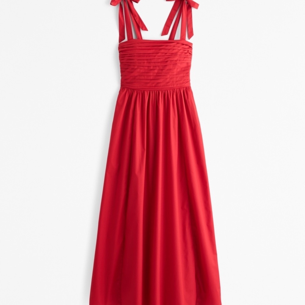 The A&F Emerson Tie Strap Maxi Dress